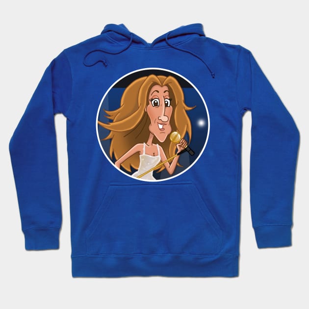 celine dion singer Hoodie by sarimunir